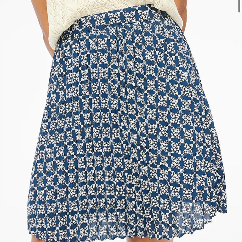J.Crew Blue Patterned Garment